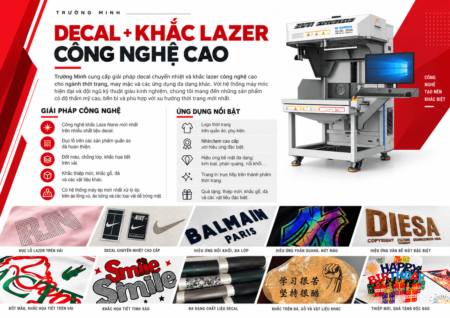 DECAL & KHẮC LASER 
